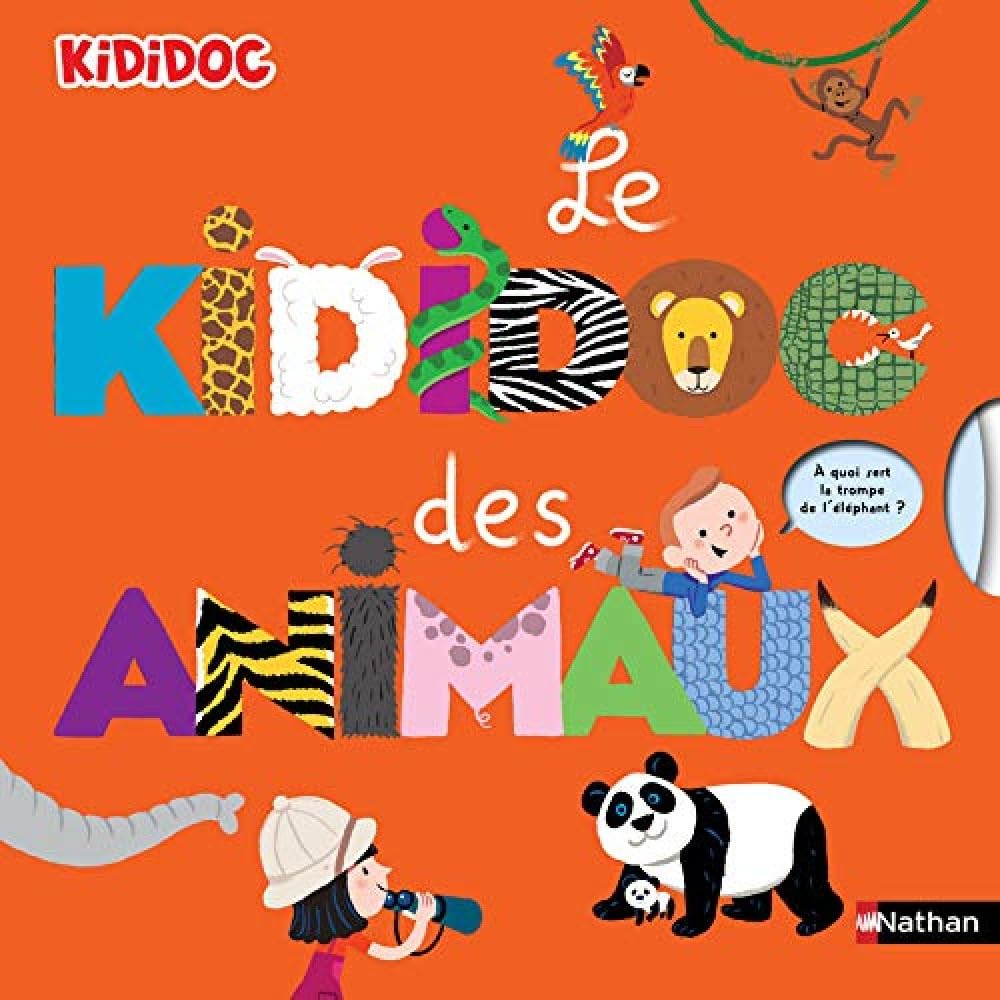 Le Kididoc des animaux - livre Pop-up - Dès 4 ans 9782092549629