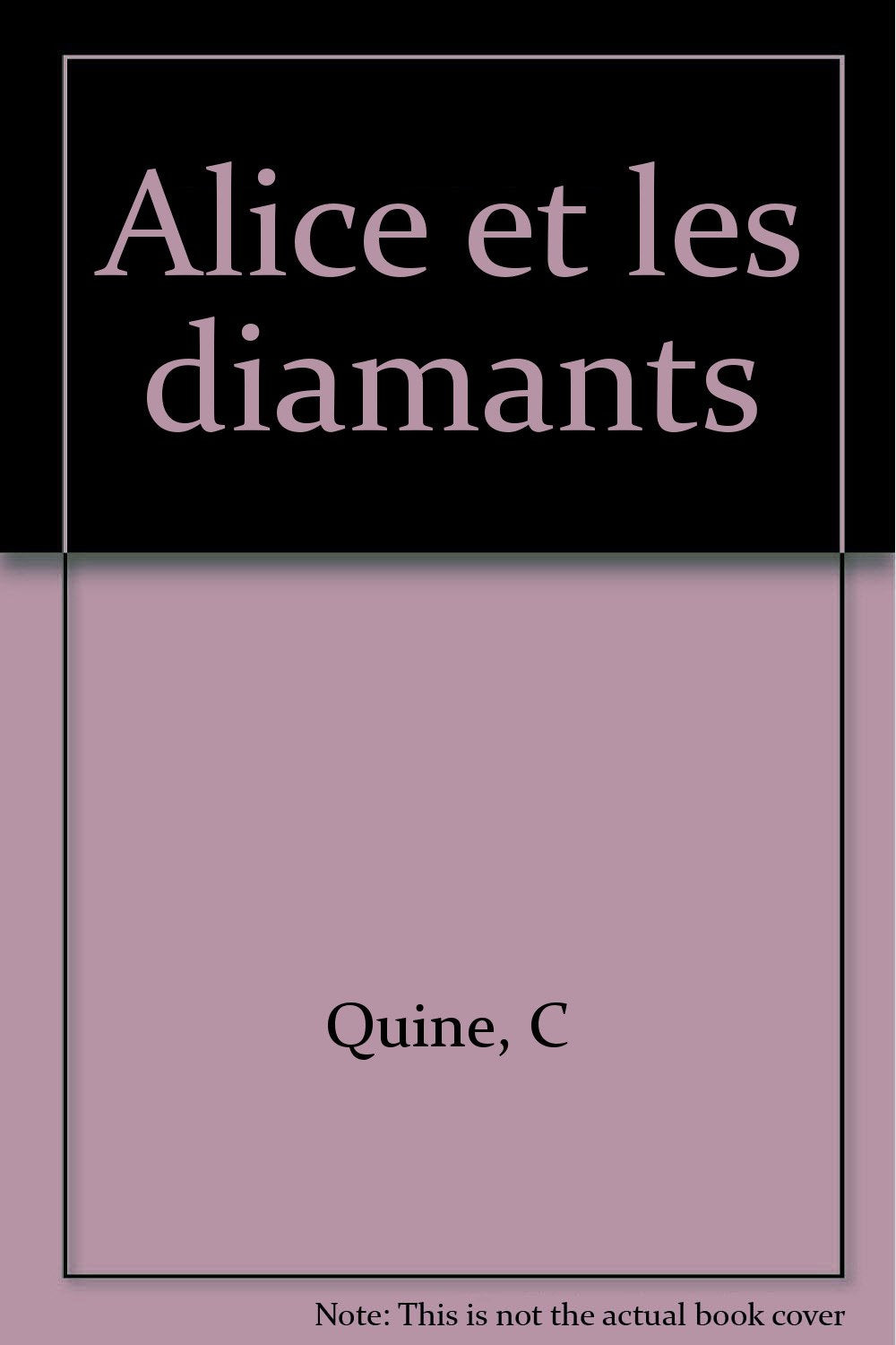 Alice et les diamants 9782010150975