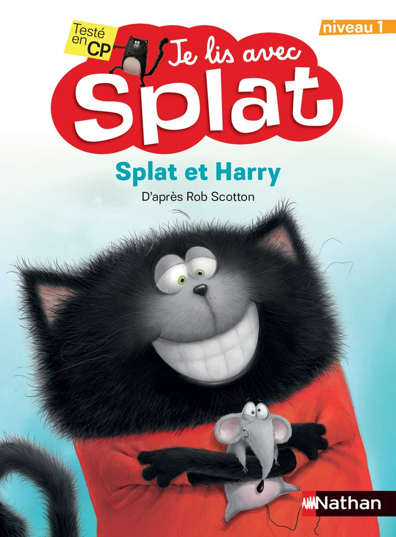 Je lis avec Splat - Splat et Harry - Lecture CP - niveau 1 - dès 6 ans 9782092492000