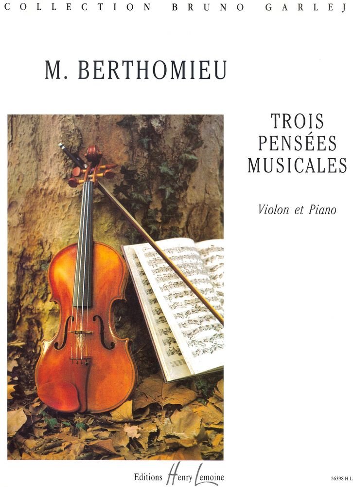 Pensées Musicales (3) 9790230963985