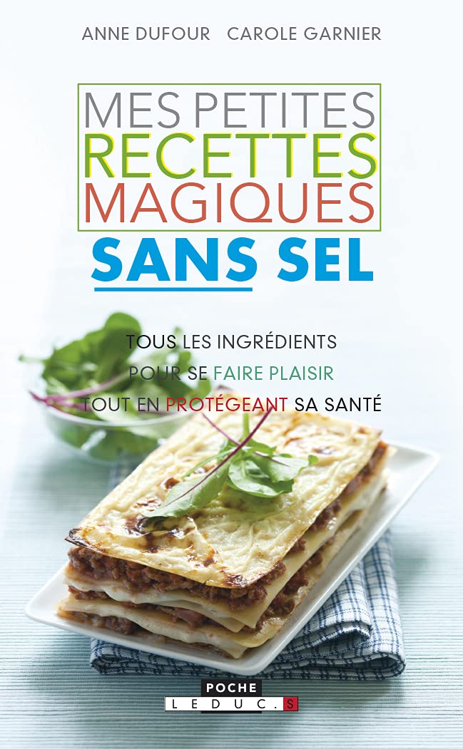 Mes petites recettes magiques sans sel 9782848995540