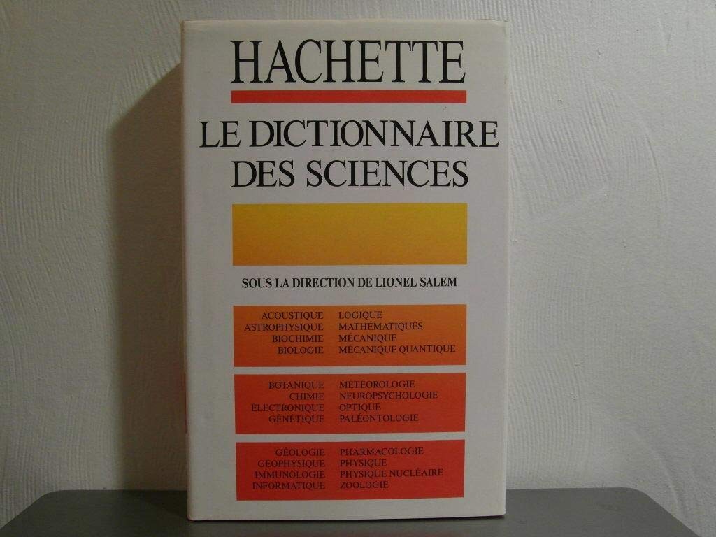 Le Dictionnaire des sciences 9782010142673