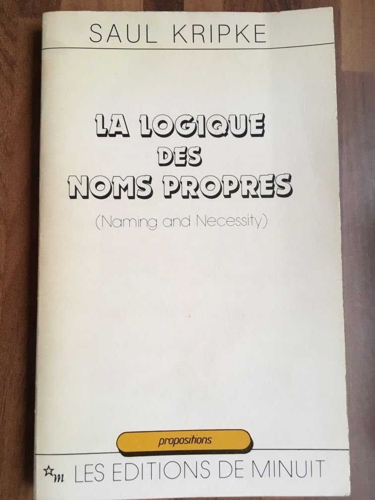 Logique noms propres 9782707305978