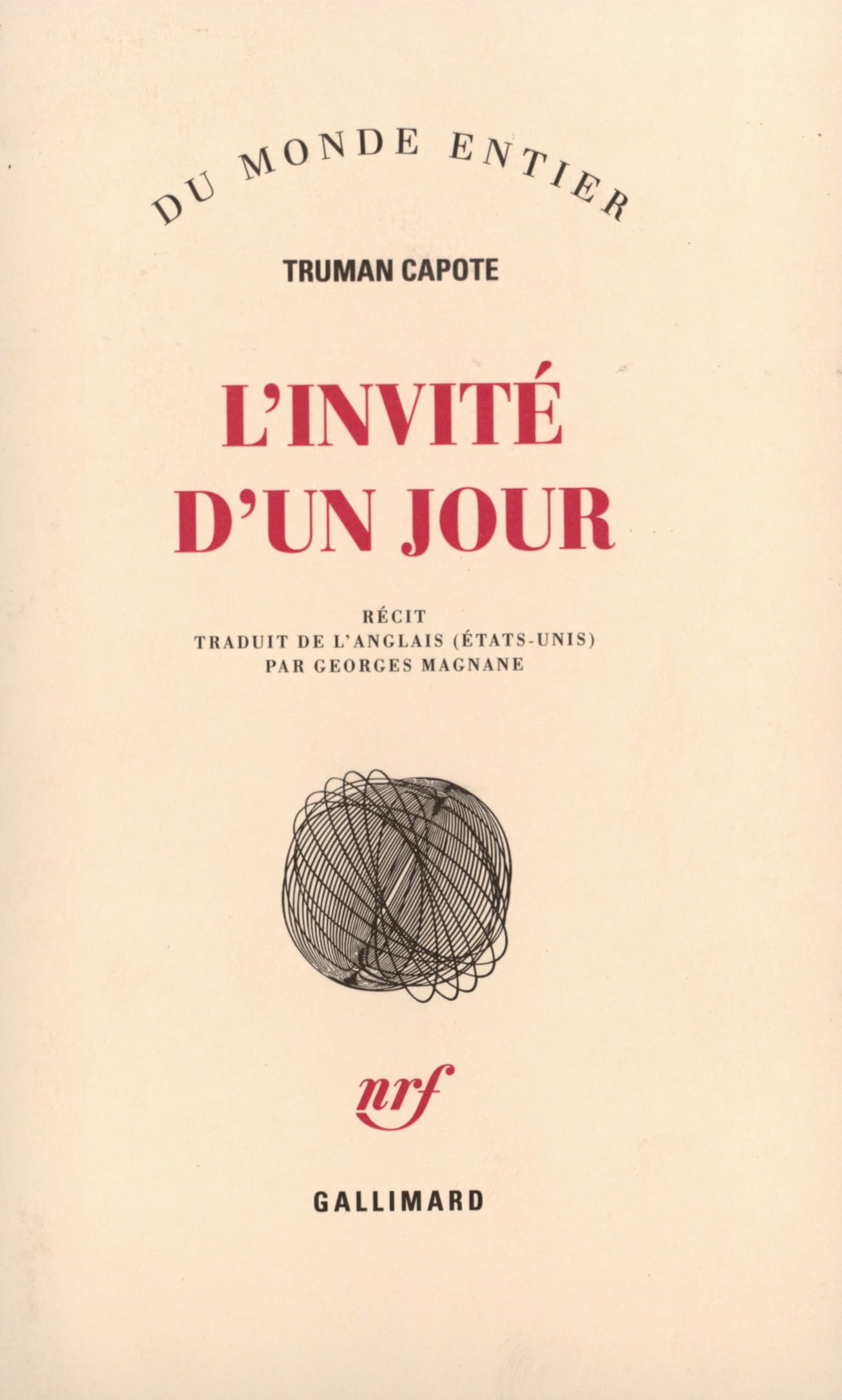 L'Invité d'un jour 9782070279999