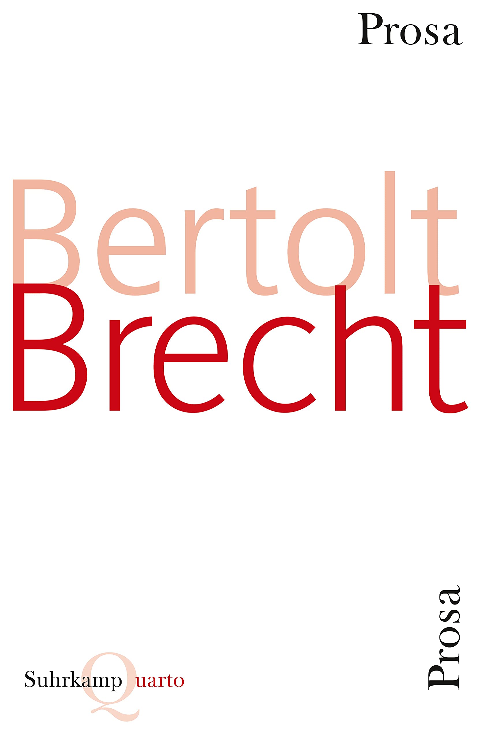 Brecht, B: Prosa 9783518421505