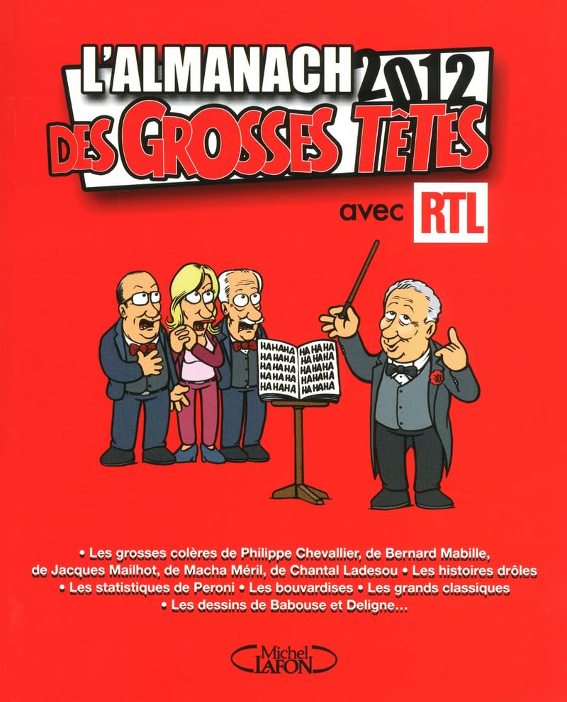 L'almanach des Grosses Têtes 2012 9782749914732