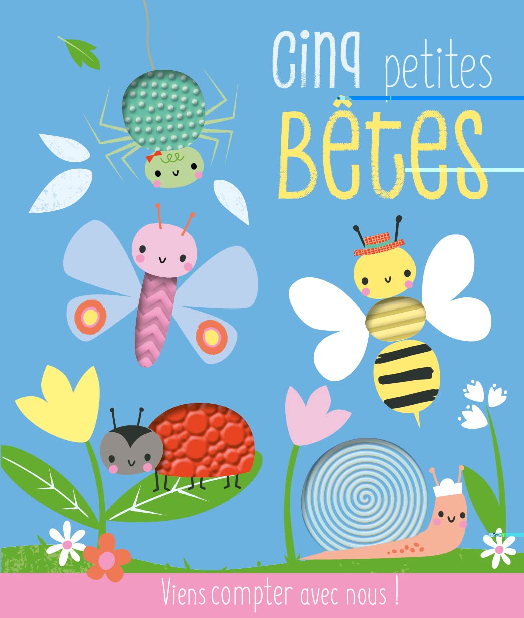 CINQ PETITES BETES (COLL. VIENS COMPTER AVEC NOUS !) 9782359905755