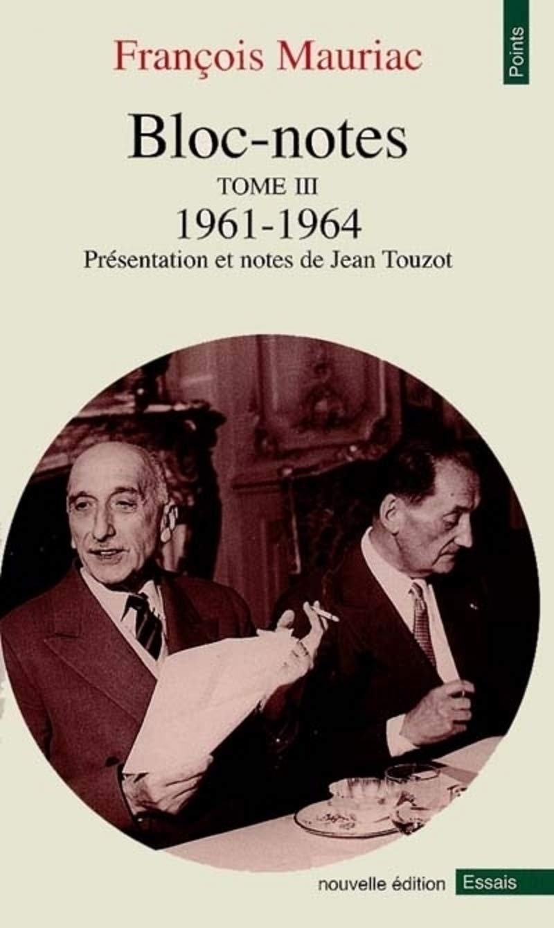 Bloc-notes, tome 3 : 1961-1964 9782020128162