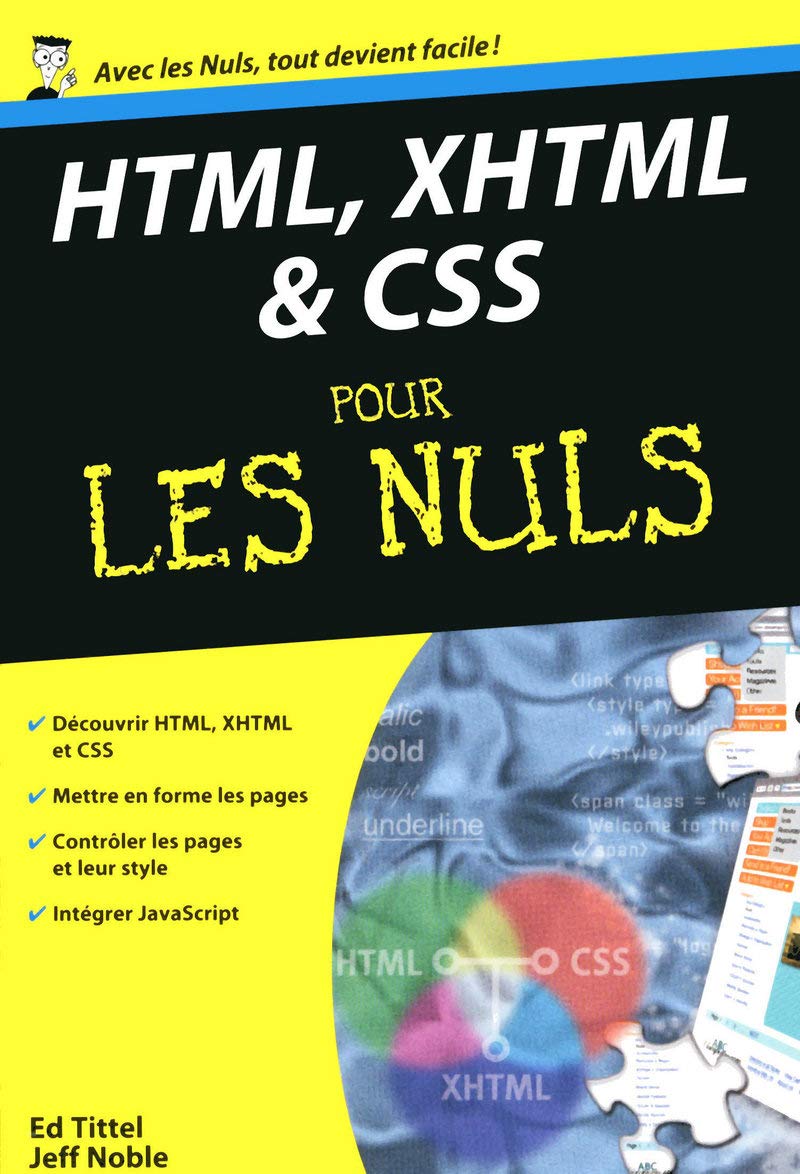 HTML, XHTML et CSS Poche Pour les nuls 9782754021531