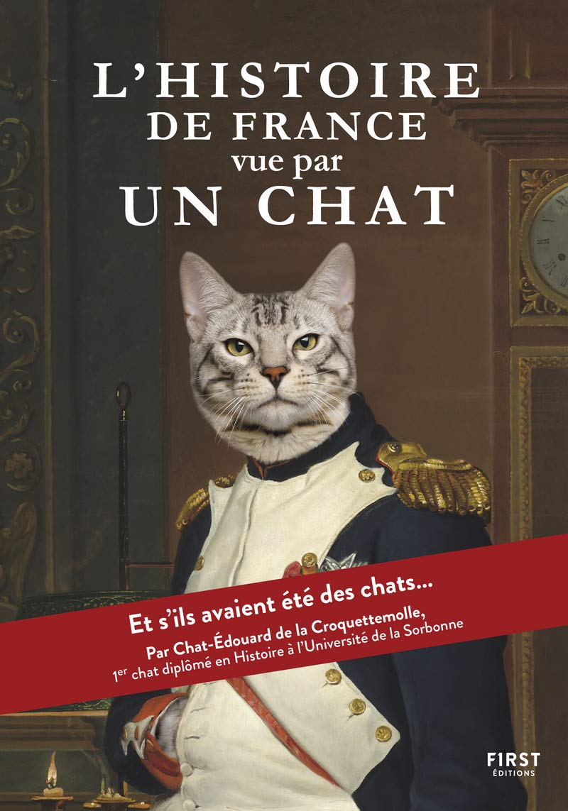 L'Histoire de France vue par un chat - et si les Gaulois, Charlemagne, Napoléon ou encore notre président actuel avaient été des chats ?: Un manuel ... française d'un point de vue félin ! 9782412061909