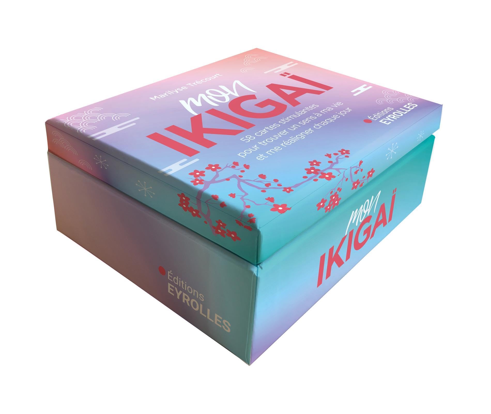 Mon ikigaï - 58 cartes stimulantes pour trouver un sens à ma vie et me réaligner chaque jour 9782416018718