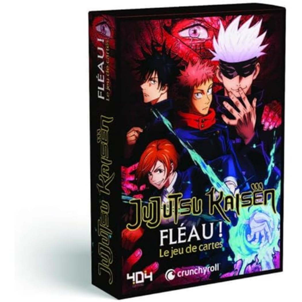 Jujutsu Kaisen : Fléaux ! Le jeu de cartes - À partir de 10 ans 9791032408452