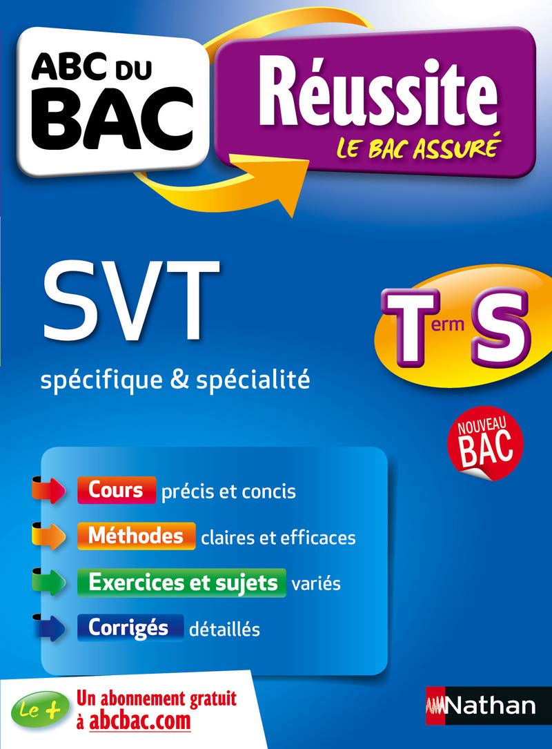 ABC du BAC Réussite SVT Term S 9782091892085