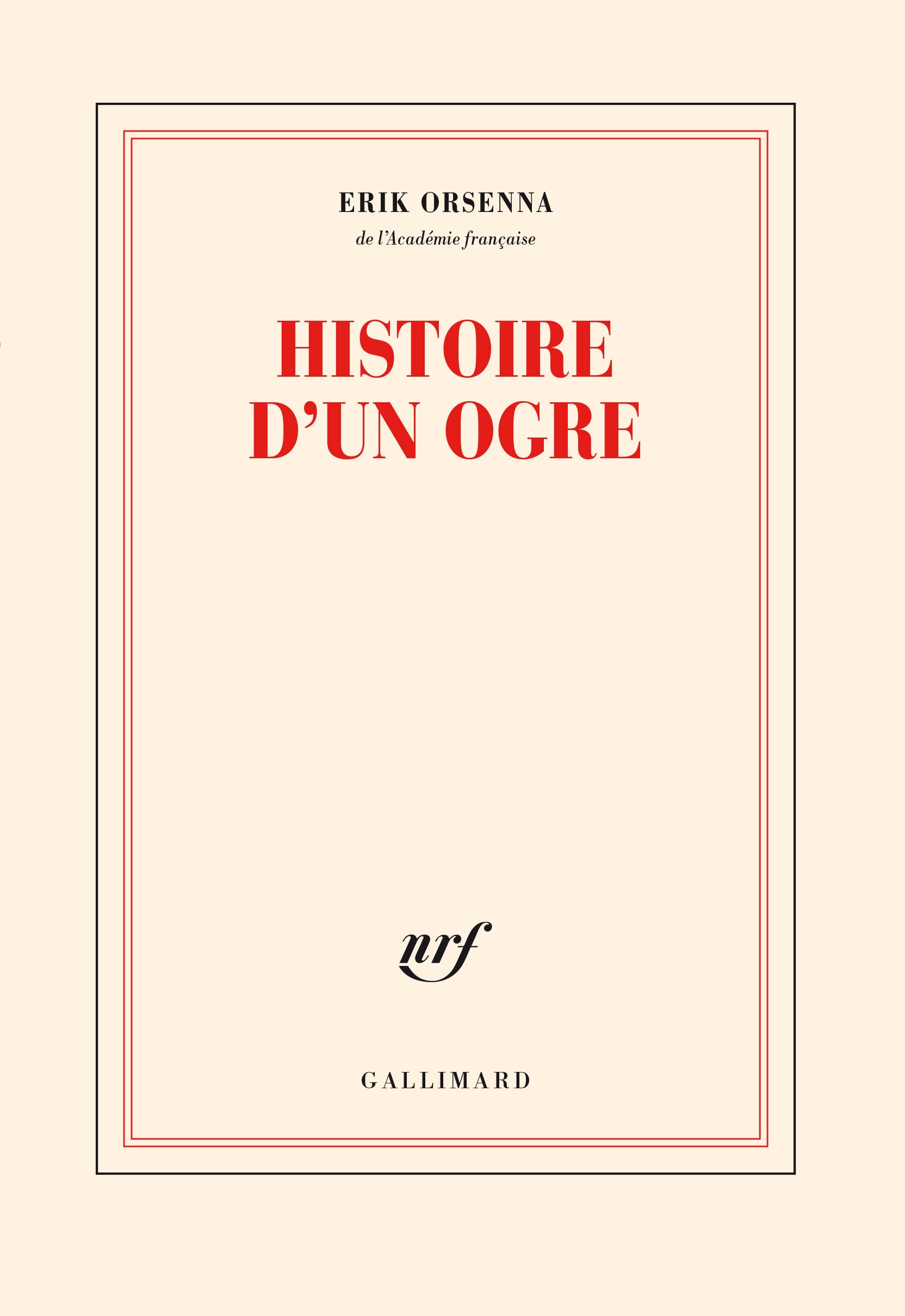 Histoire d'un ogre 9782073014009