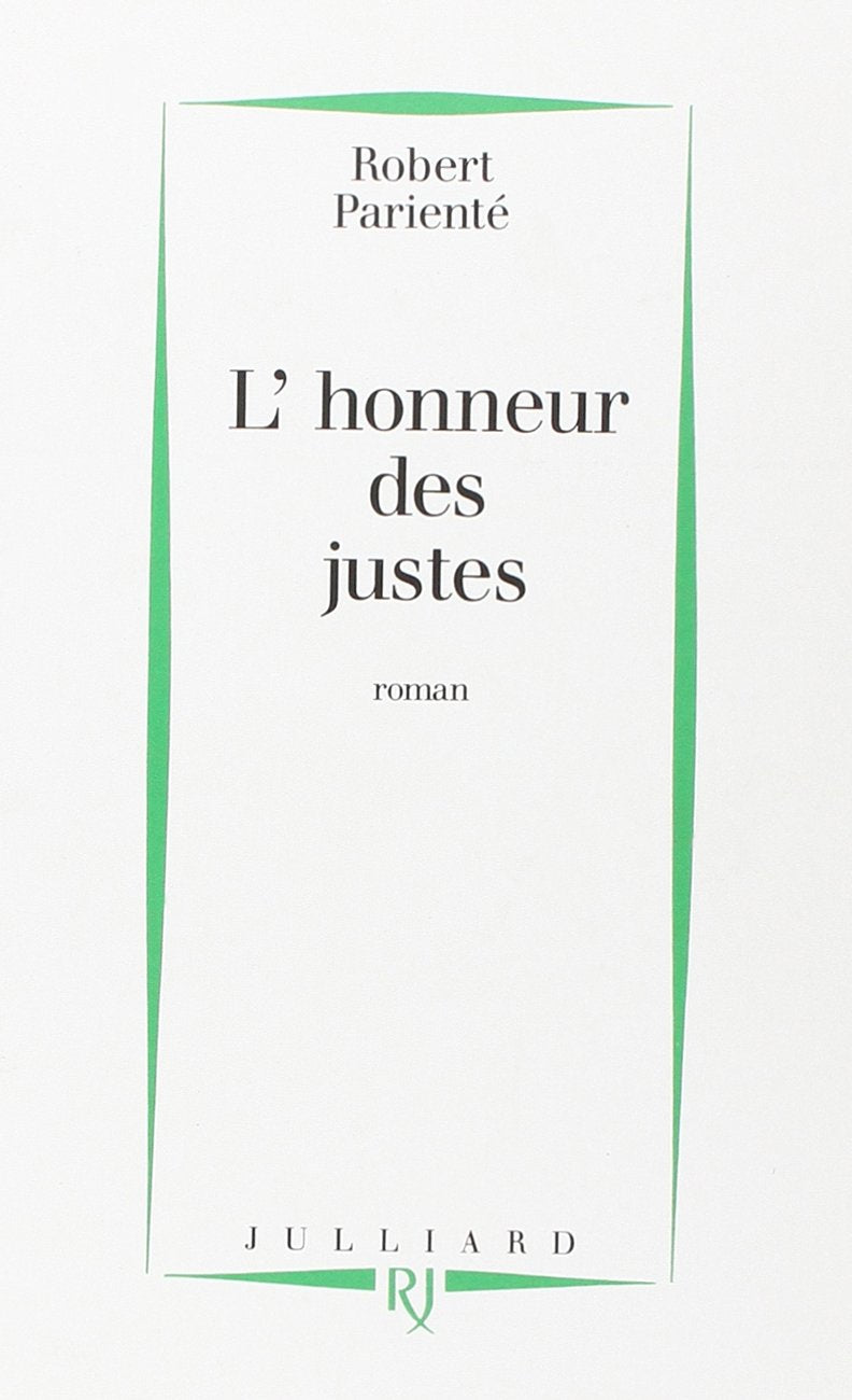 IAD - HONNEUR DES JUSTES 9782260011217