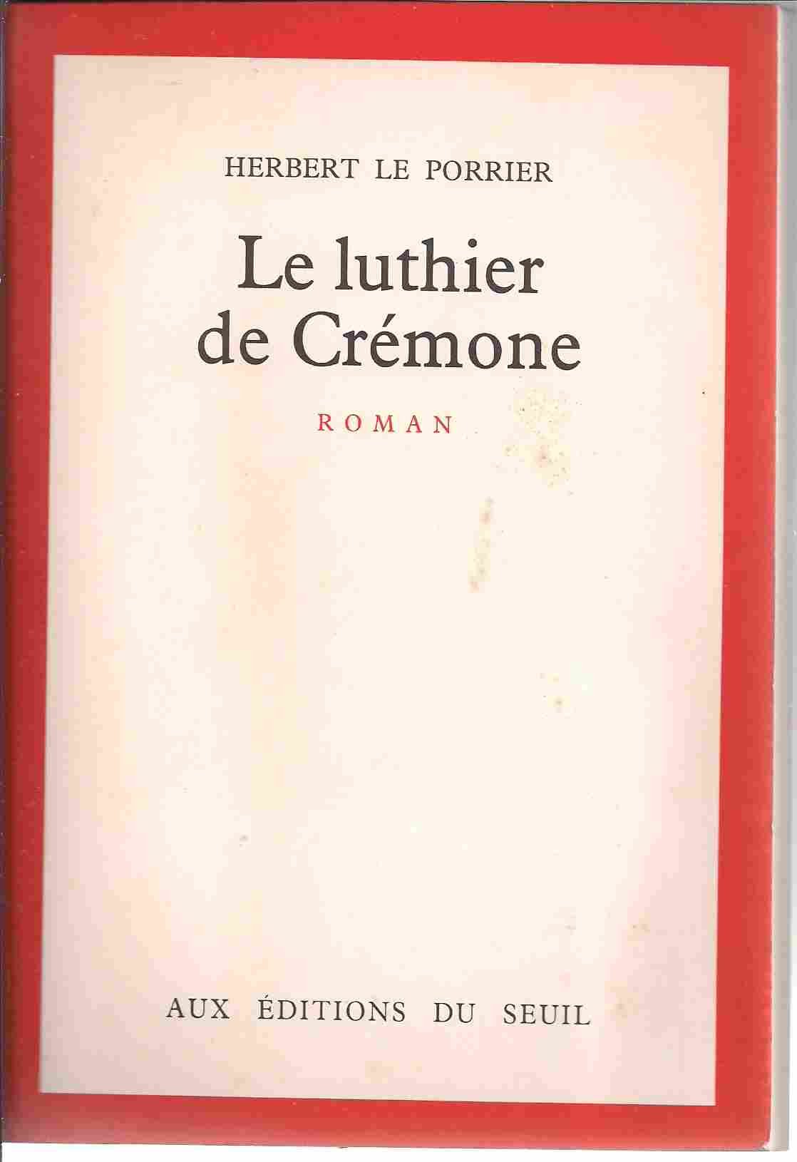 Le Luthier de Crémone 9782020046992