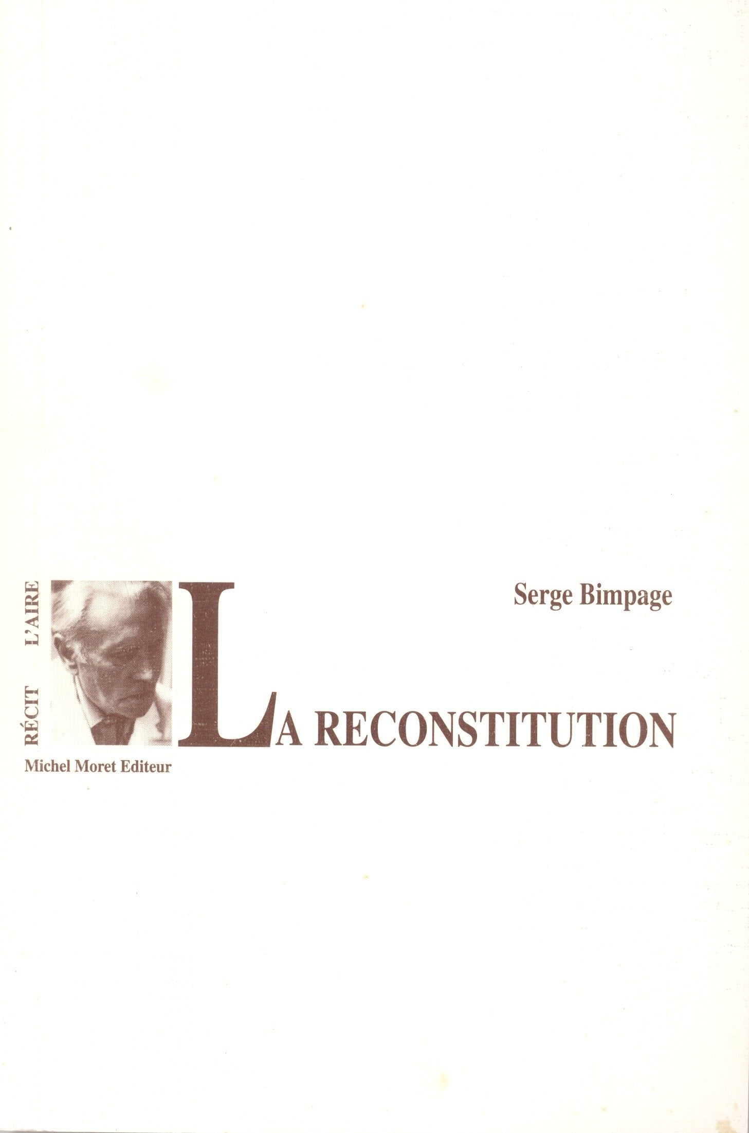 Reconstitution -la- 9782881083693