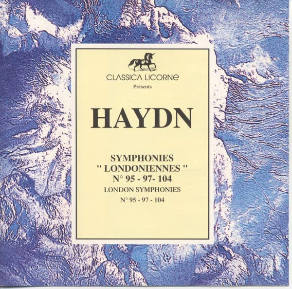 Haydn Symphonies Londoniennes [UK Import] 3254567353735