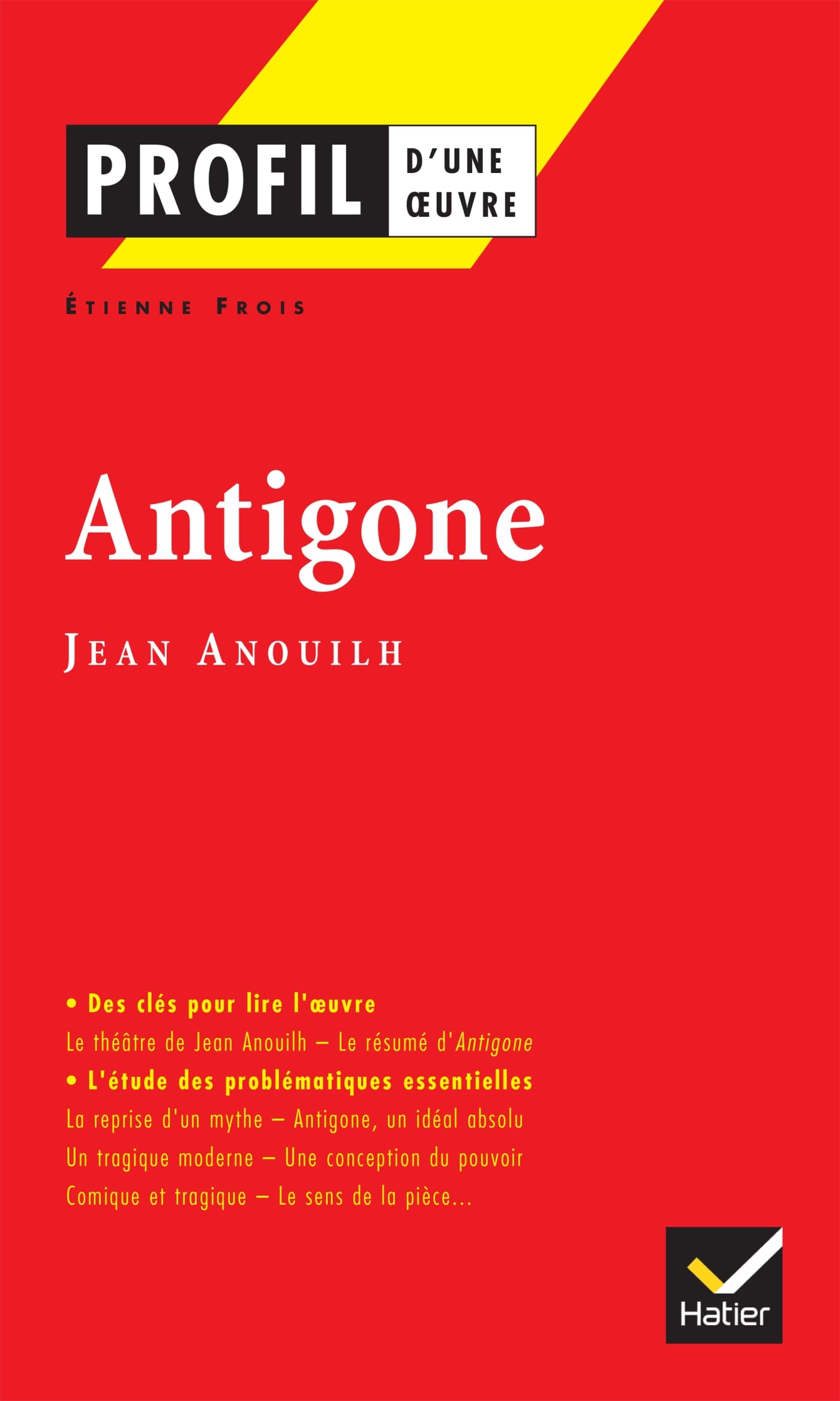 Profil d'une oeuvre : Antigone 9782218738548