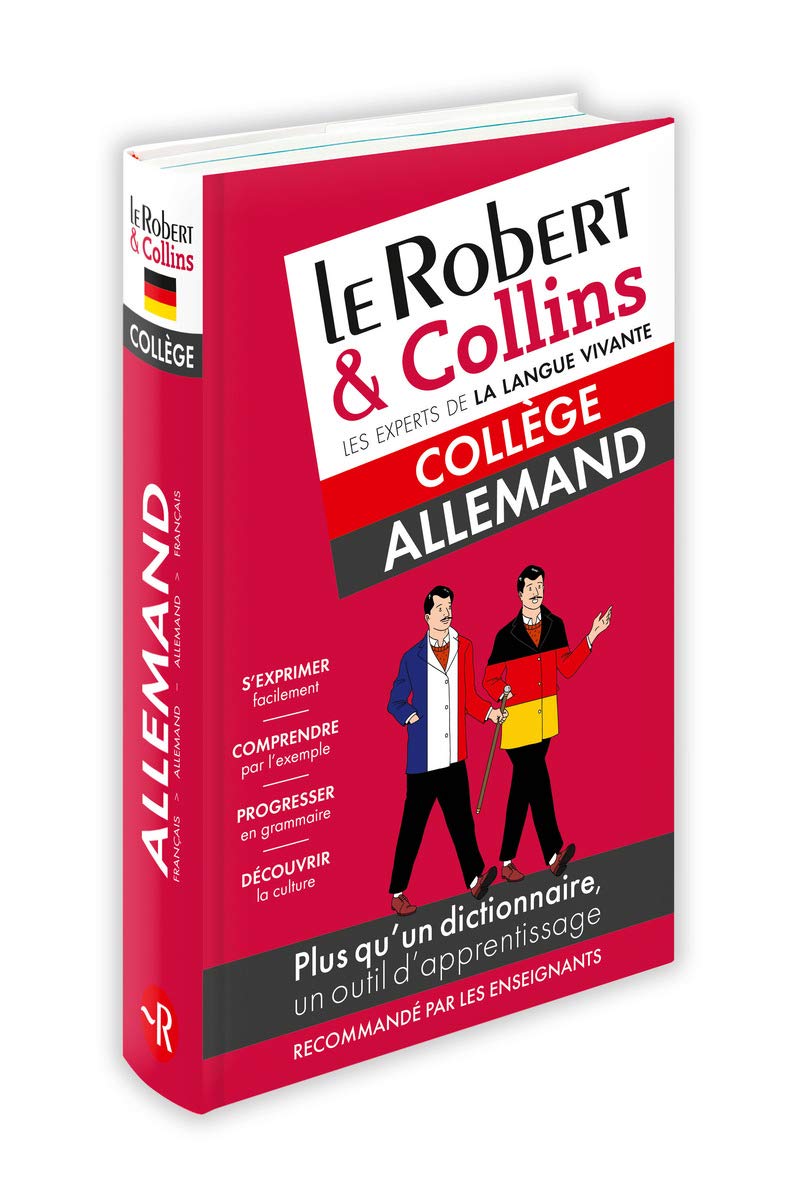 Dictionnaire Le Robert & Collins Collège allemand: Relié 9782321008866