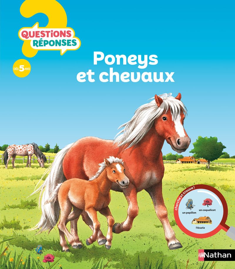 Poneys et chevaux - Questions/Réponses - doc dès 5 ans (11) 9782092551813