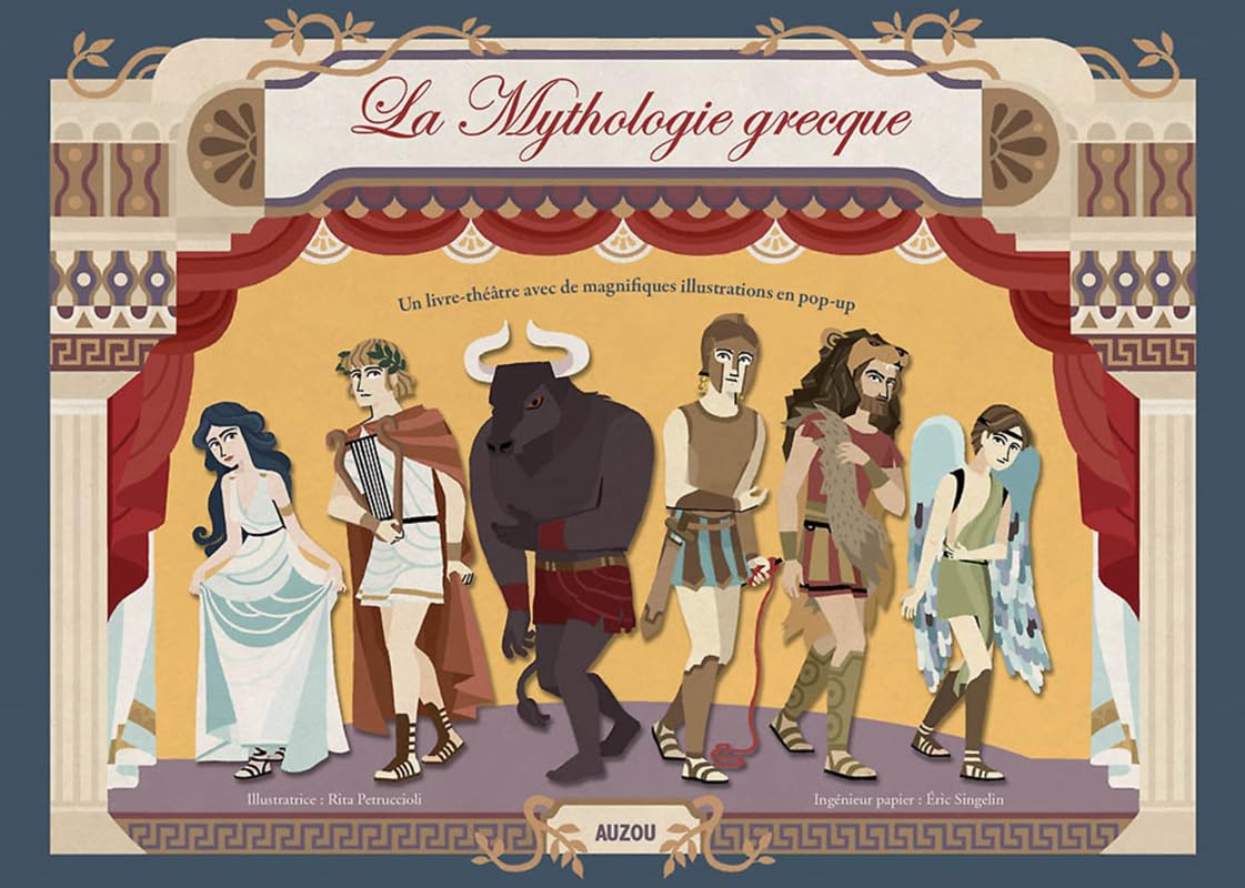 LA MYTHOLOGIE GRECQUE (COLL. PAPIERS DECOUPES) 9782733825808