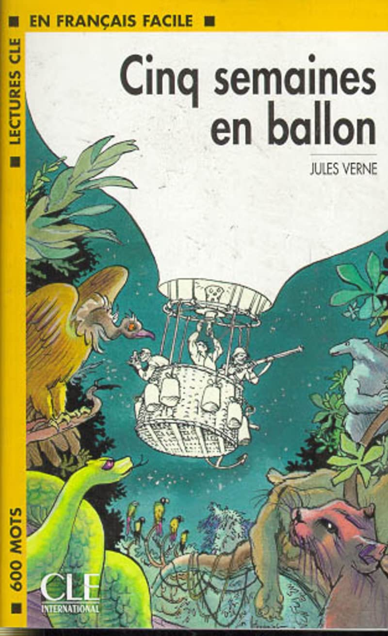 Cinq semaines en ballon, niveau 1 9782090319712