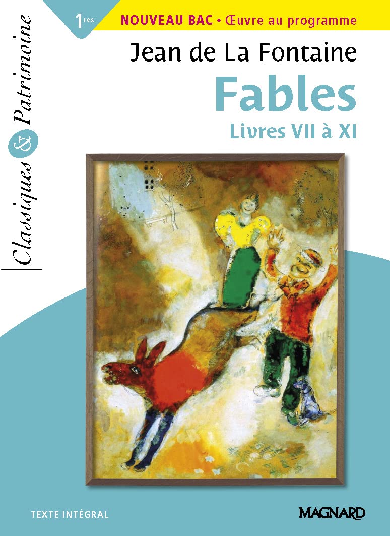 Fables Livres VII à XI - Classiques et Patrimoine 9782210764736