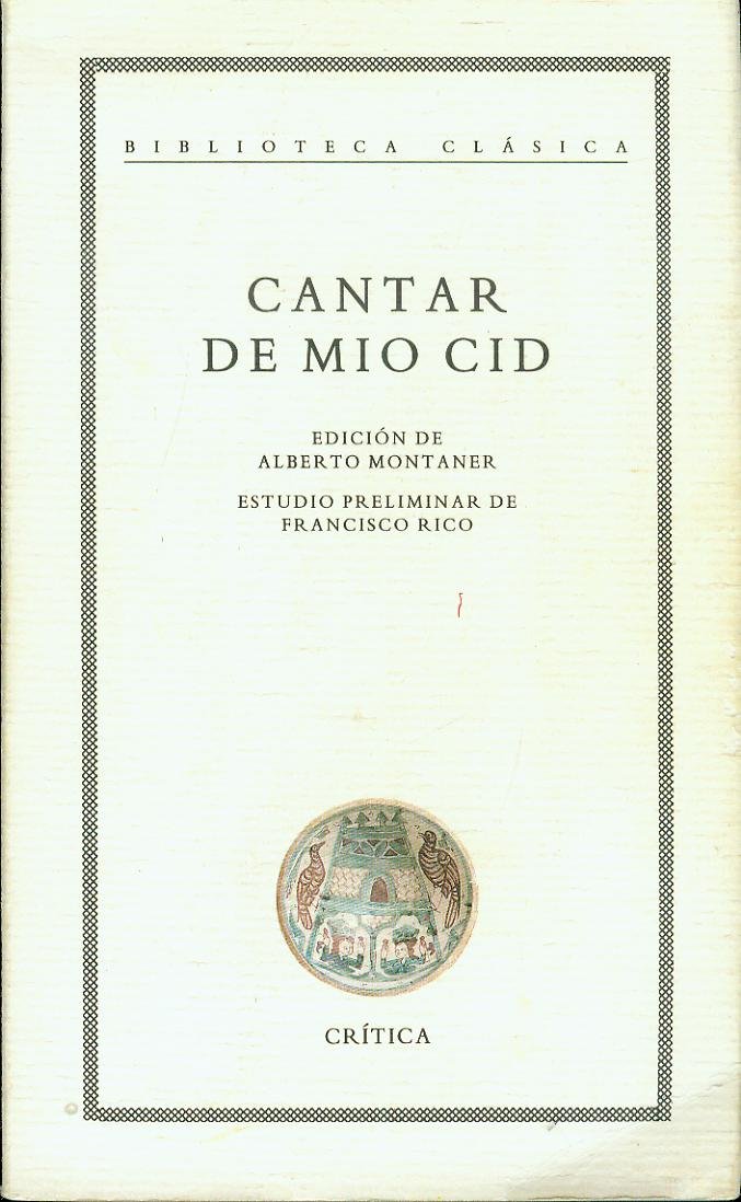 Cantar De Mio Cid 9788474235920