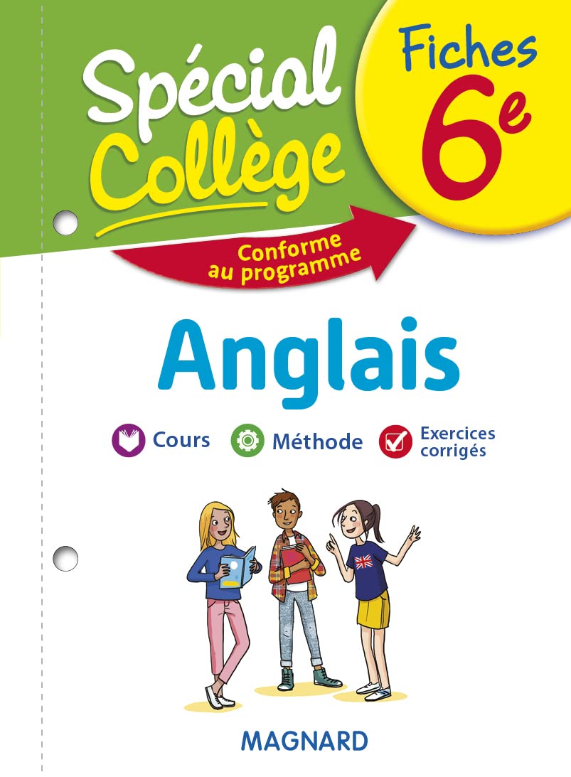 Spécial Collège Fiches Anglais 6e 9782210758407