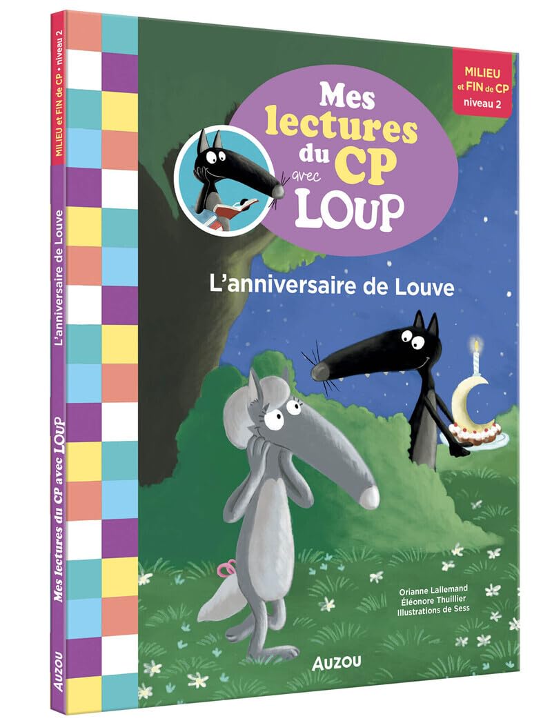 Mes lectures du cp avec loup - l'anniversaire de louve 9791039505055