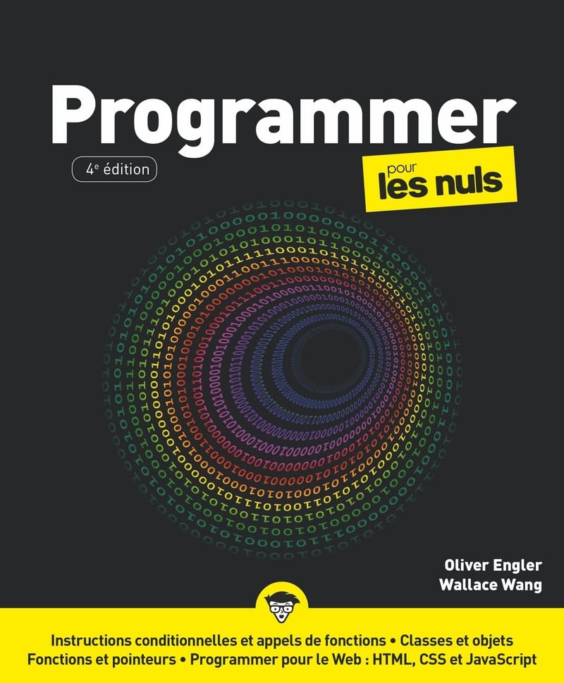 Programmer pour les Nuls, grand format, 4 éd. 9782412056059