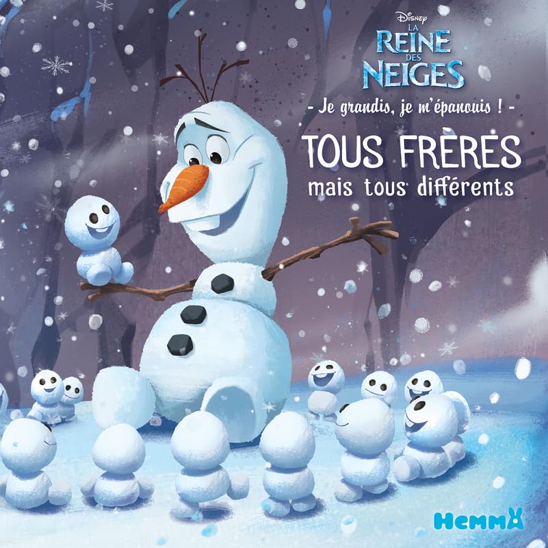 Disney La Reine des Neiges - Je grandis, je m'épanouis ! - Tous frères mais tous différents – Lecture album enfant – Dès 4 ans 9782508049866