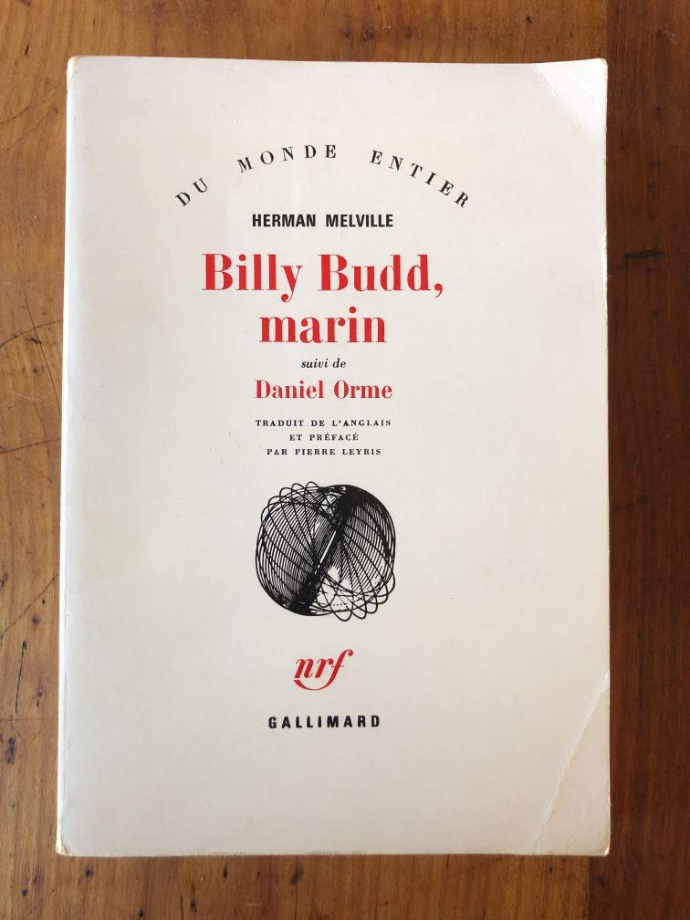 Billy Budd : marin ; Daniel Orme 9782070208487