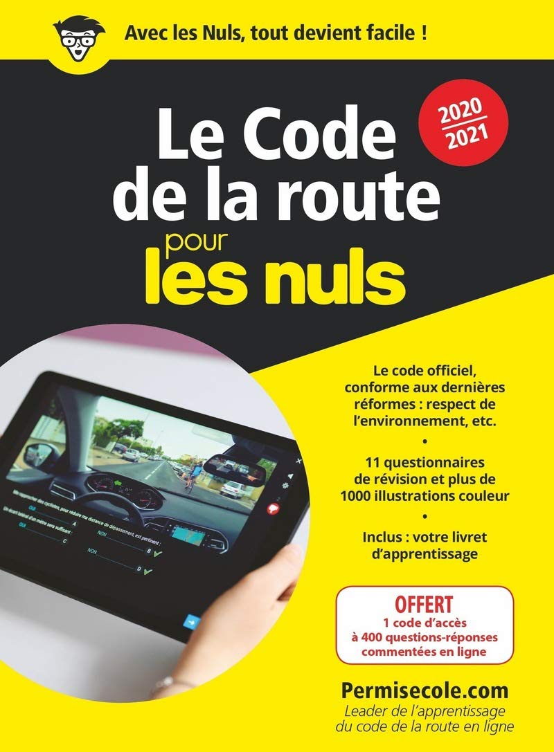 Le code de la route 2020-2021 pour les Nuls, mégapoche 9782412053355