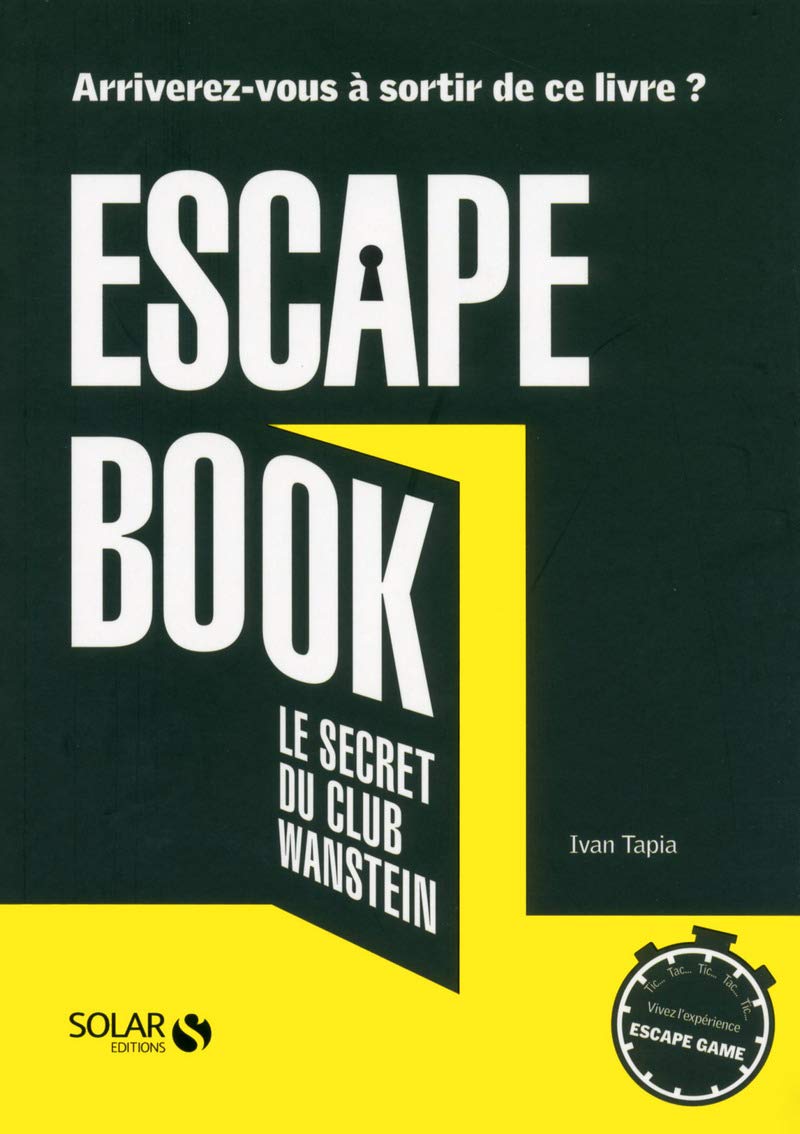 Escape book, le secret du club Wanstein 9782263152184