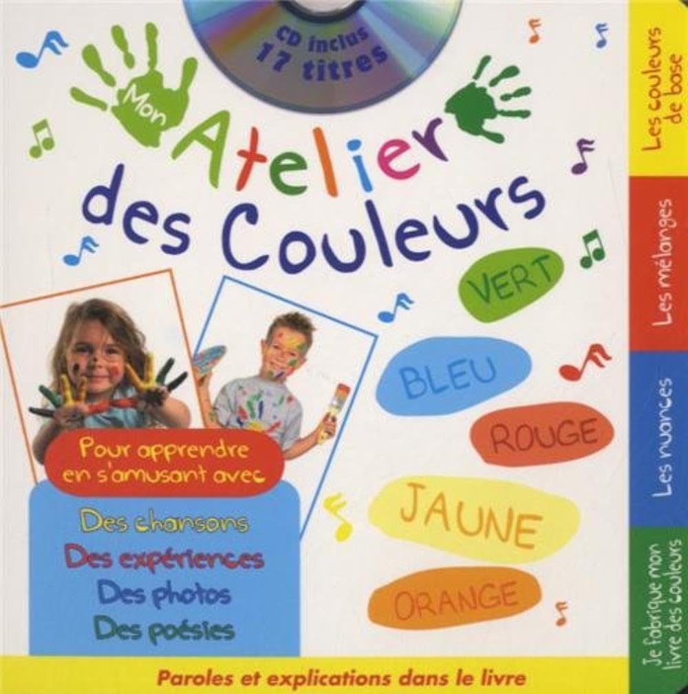 Mon atelier des couleurs (1CD audio) 9782362561290