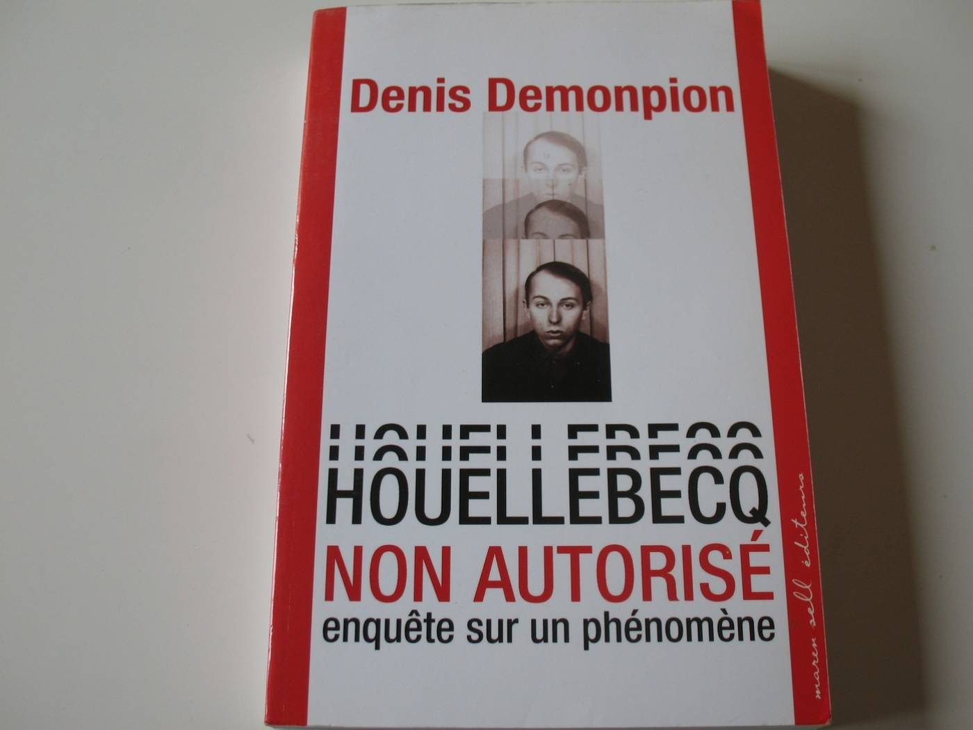 Houellebecq non autorise 9782350040226