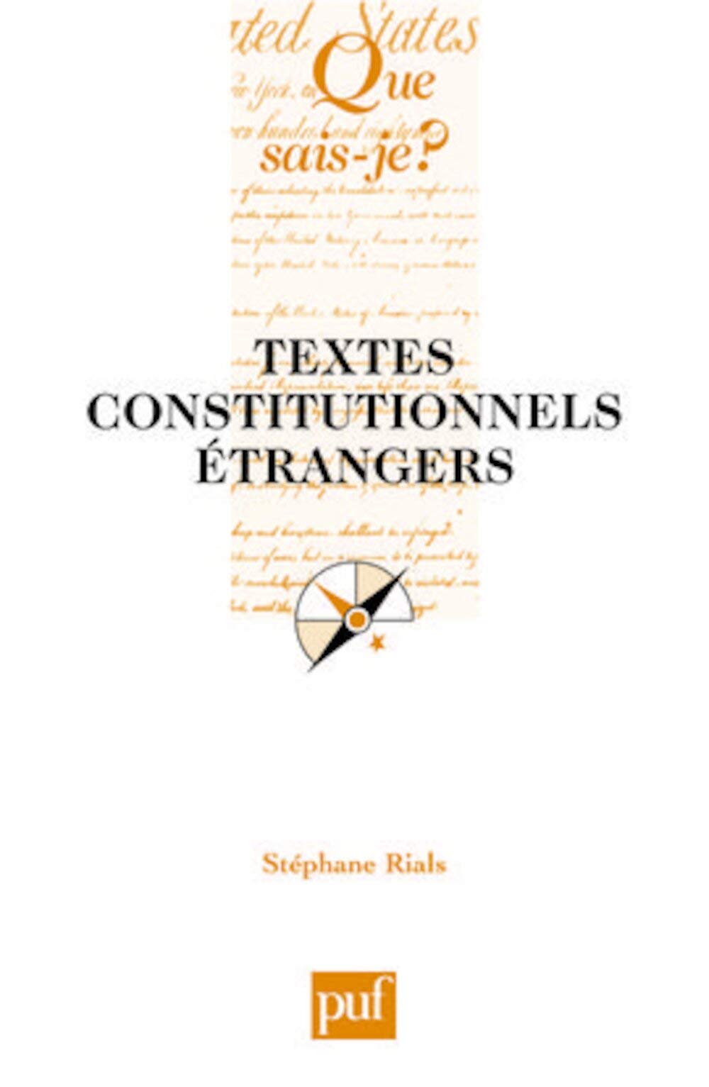 Textes constitutionnels étrangers 9782130553267