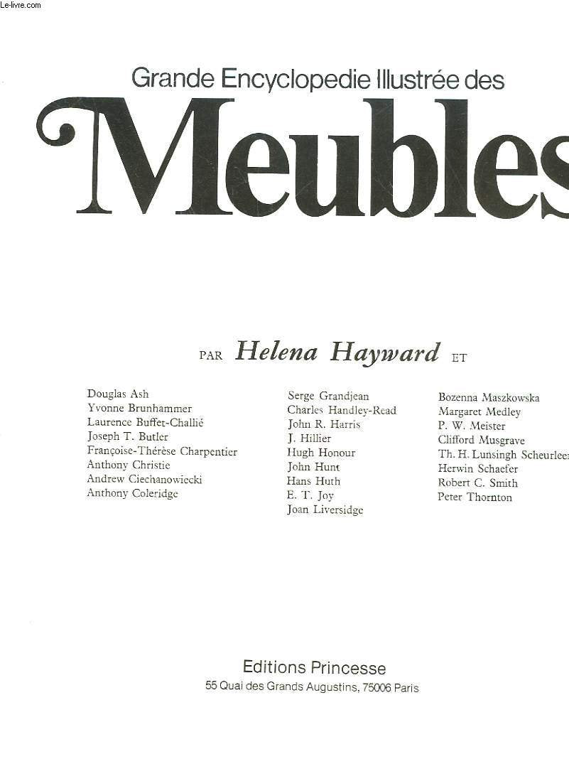 Grande Encyclopédie Illustrée Des Meubles : Histoire Des Meubles De L'Ancienne Egypte Au XXe Siècle 9782859610739