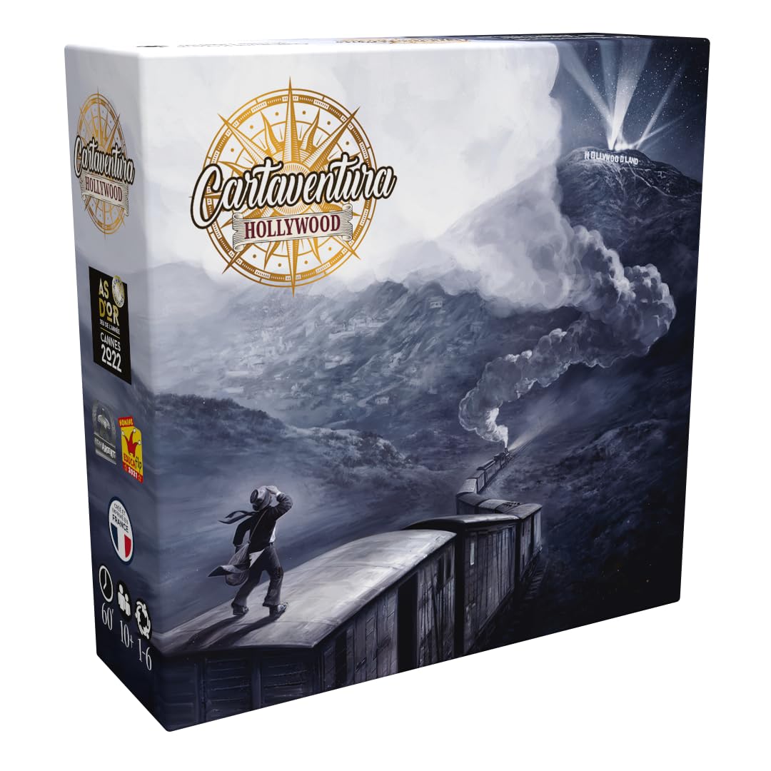 Blackrock Games Cartaventura Hollywood - Blam ! - Jeu de société - Jeu coopératif - Jeu de société narratif 3770005767372