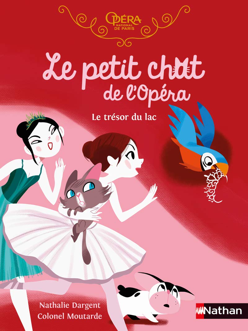 Le petit chat de l'Opéra - Le trésor du lac - roman dès 6 ans 9782092490921