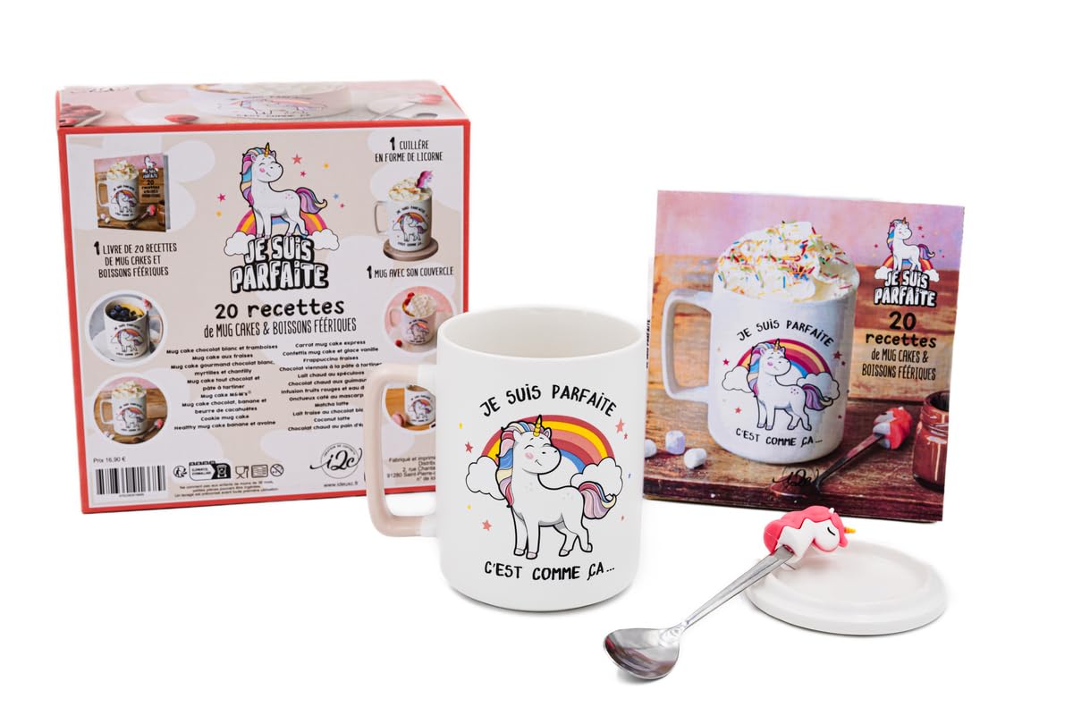 Coffret Licorne Je suis parfaite, c'est comme ça ! 2025 9782360916689