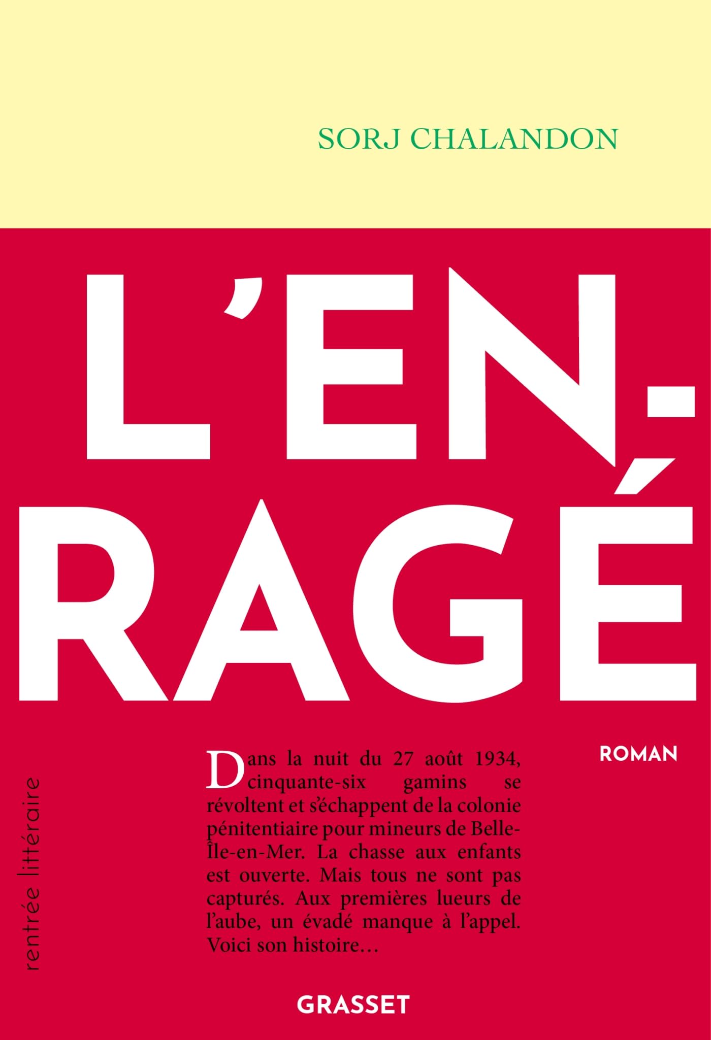 L'enragé 9782246834670