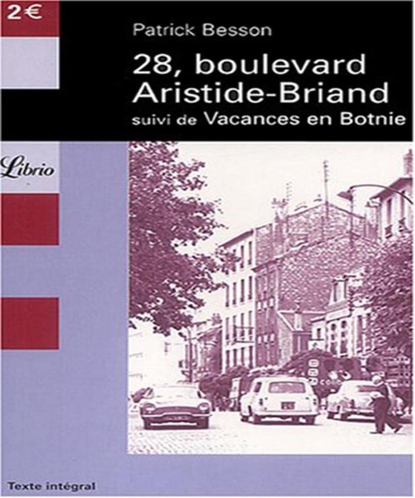 28, boulevard Aristide-Briand, suivi de "Vacances en Botnie" 9782290334331