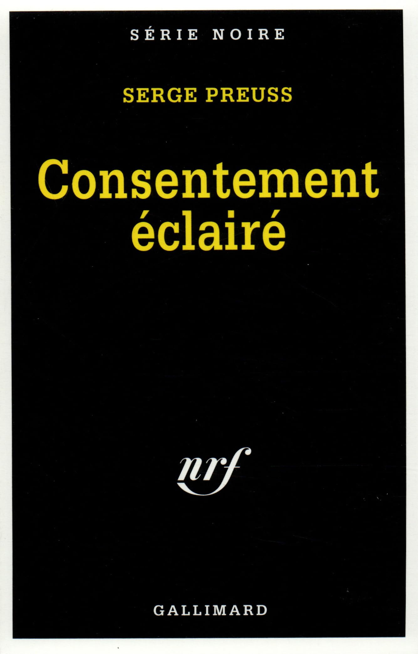 Consentement éclairé 9782070497669