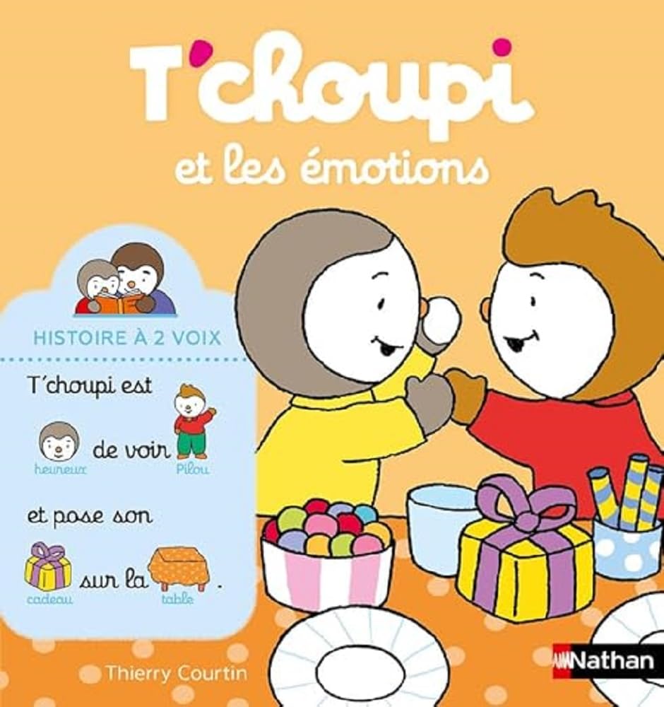 T'choupi et les émotions - Histoire à 2 voix - Dès 2 ans 9782095013998