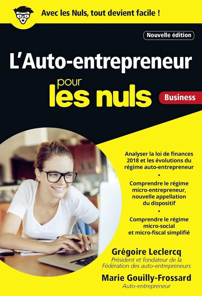 L'Auto-entrepreneur pour les Nuls, poche, 4e édition 9782412035528