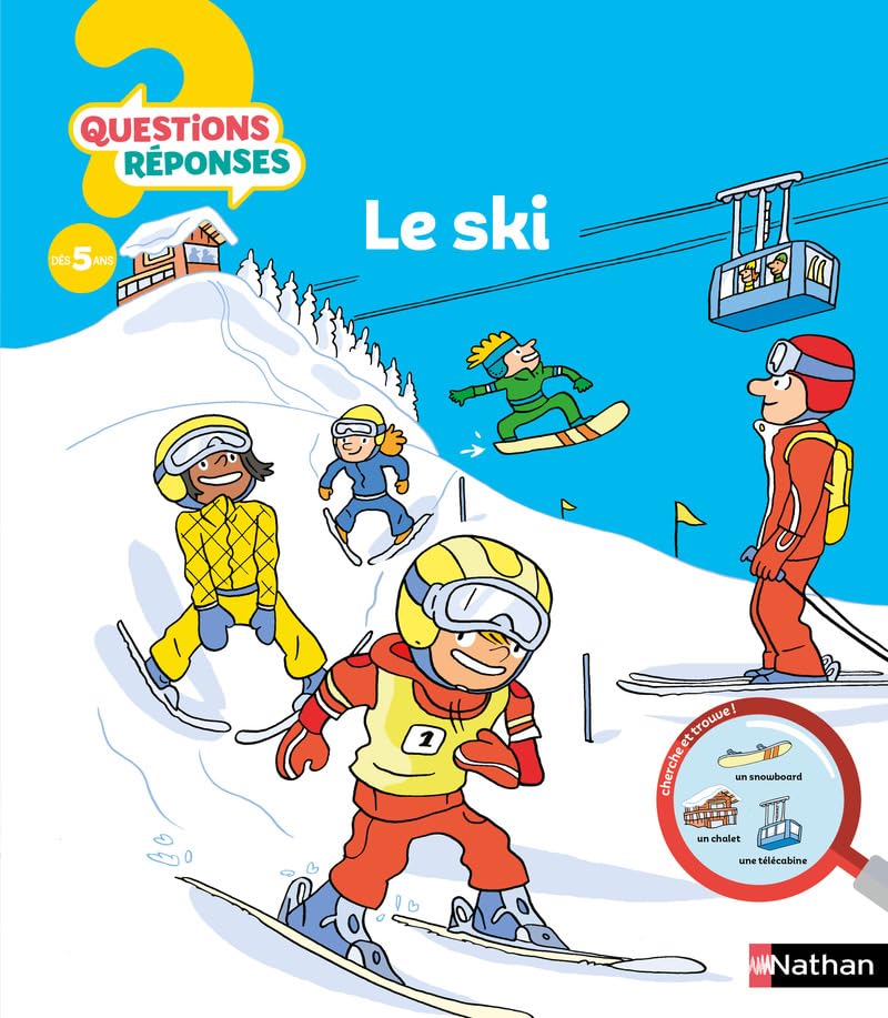 Le ski - Questions/Réponses - doc dès 5 ans (35) 9782092571927