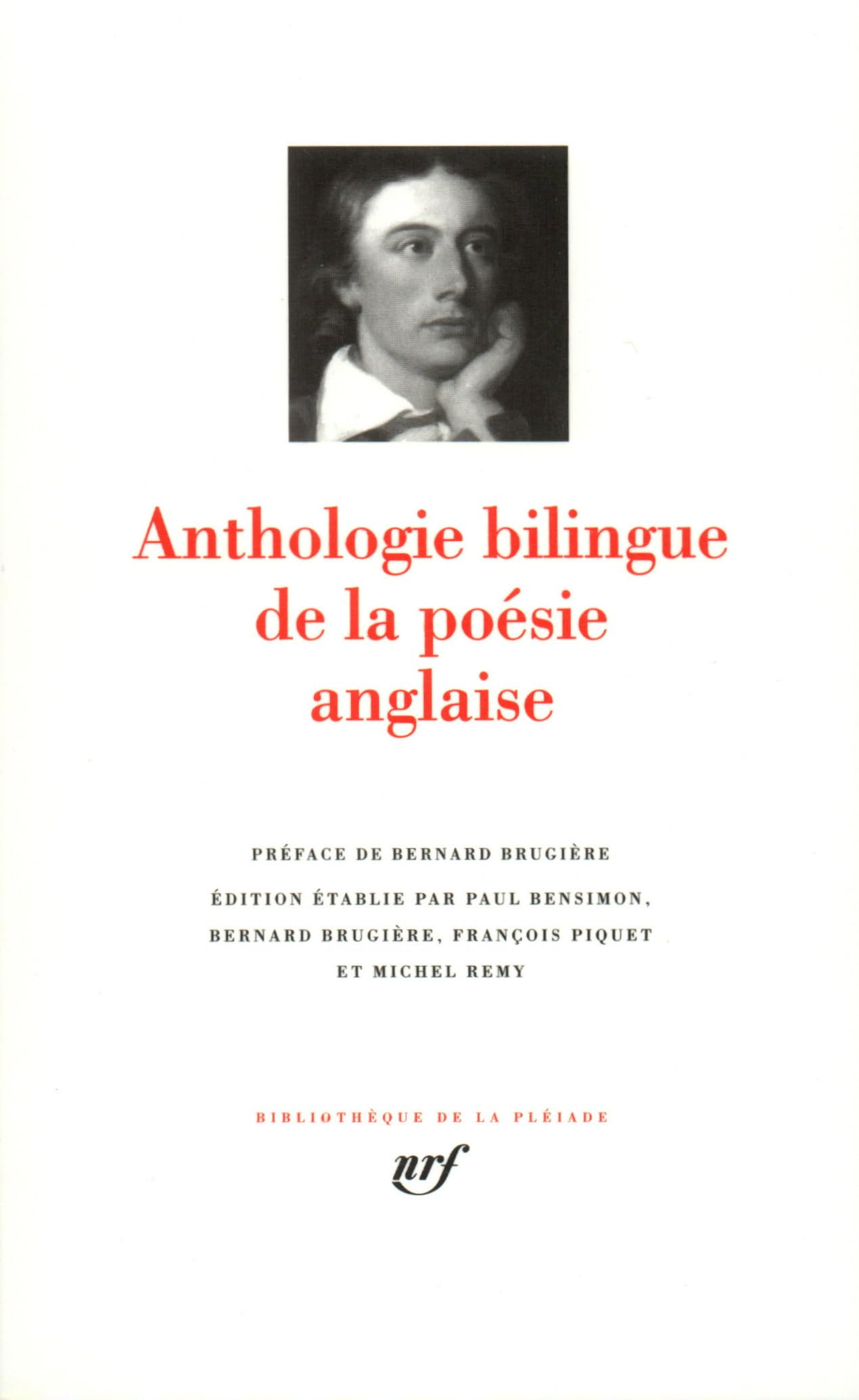 Anthologie bilingue de la poésie anglaise 9782070113743